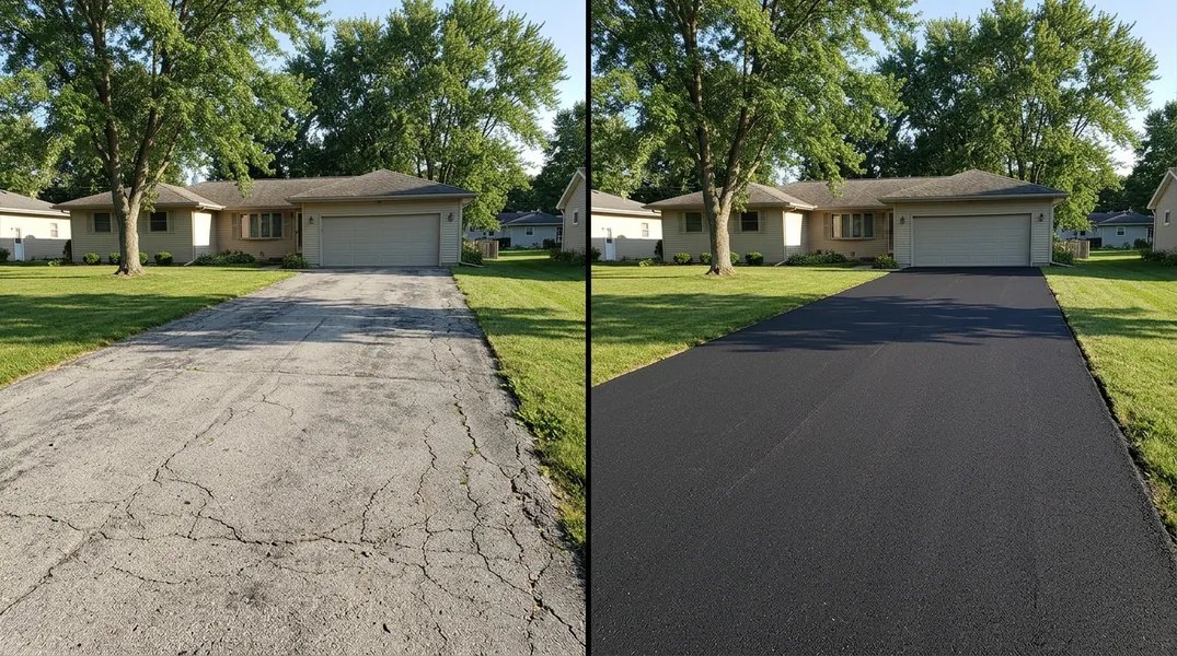 Result asphalt paving in South Bend - South Bend Asphalt Paving