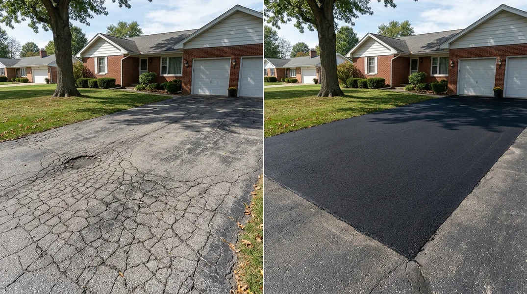 Result asphalt paving in South Bend - South Bend Asphalt Paving