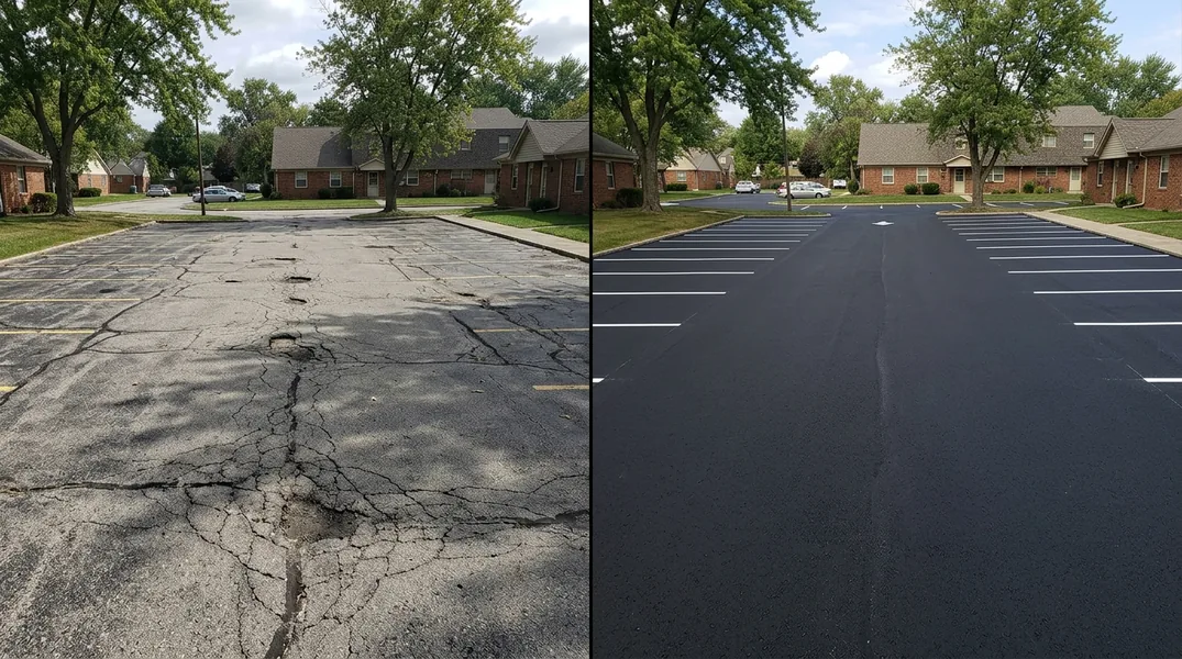 Result asphalt paving in South Bend - South Bend Asphalt Paving